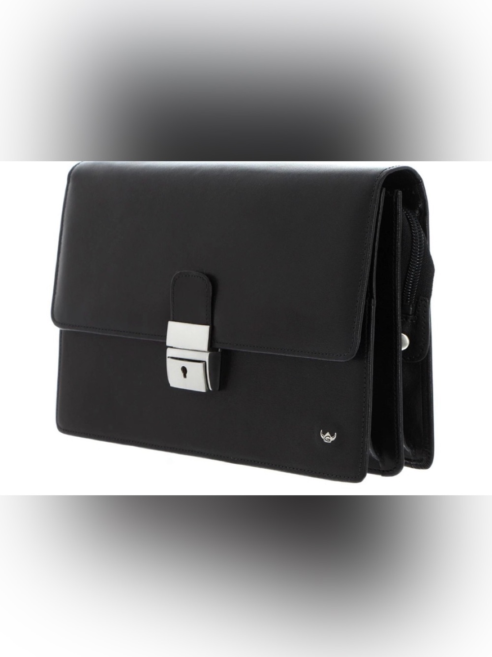Golden Head Leather Lockable Travel Organizer with Hidden Wristlet - Made in 🇩🇪